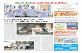 Pizzeria Rustica: Seit 1994 Qualität & Service anzeige hp.pdf · Borchert und Florian Laux gra-tulieren Monika Beni und Tho-mas Kuhlmann ganz beson-ders zum Jubiläum und freuen