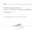 Humanismus und Historiographie - mgh-bibliothek.de · DFrr Deutsche Forschungsgemeinschaft Humanismus und Historiographie Herausgegeben von August Buck Rundgespräche und Kolloquien