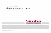 Simba Update-Info zur Version 2014 · finden Sie unter im geschützten Kundenbereich zum Download. Möchten Sie das Modul lizenzieren, so wenden Sie sich bitte an unsere Lizenzabteilung