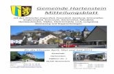 Gemeinde Hartenstein Mitteilungsblatt - vgvelden.de II. Quartal 2011... · Daher plant die Deutsche Bahn die insgesamt 23 Brücken zwischen Hersbruck und Pegnitz in den kommenden