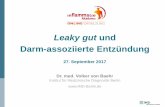 Leaky gut und Darm-assoziierte Entzündung - inflammatio.de · Bedeutung von leaky gut für die systemische Entzündung Beispiele für Trigger mukosal vermittelter Entzündung