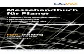 Messehandbuch für Planer - dgwz.de · Messehandbuch für Planer Deutsche Gesellschaft für wirtschaftliche Zusammenarbeit • Produkte und Dienstleistungen • Herstelleradressen