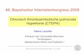 48. Bayerischer Internistenkongress 2009 · 3. 3. andere Lungenerkrankungen mit gemischt restriktiver und obstruktiver Ventilationsstörung andere Lungenerkrankungen mit gemischt