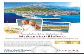 Traumhafter Adria-Urlaub an der Makarska-Riviera · Humboldt ReiseWelt Makarska-Riviera Bootsfahrt zur Insel Brač Wir nehmen Sie mit auf eine Reise entlang der azurblauen Makarska-