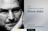 Das Präsentations-Genie Steve Jobs - CAREERS LOUNGE · PDF file1 10 Erfolgsmethoden von Jobs, um zu informieren, zu bilden und gleichzeitig zu unterhalten Steve Jobs - Vorstellung