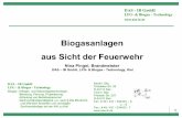 Biogasanlagen aus Sicht der Feuerwehr - das-ib.de · DAS - IB GmbH LFG- & Biogas - Technology Vor tra g# Stachowitz, VII 2011 Vermeidung von Explosionen nach § 11 (2) Gefahrstoffverordnung,