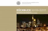 RÜCKBLICK 2016–2017 - knrs.fsv.cuni.cz · 2 Vorwort 3 Rückblick auf das Jahr 2016 4 Re-akkreditierte Deutsche und Österreichische Studien Veranstaltungen mit Partneruniversitäten