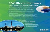 Willkommen · sappi Willkommen bei Sappi Stockstadt Unser Werk in Stockstadt gehört zum südafrikanischen Konzern Sappi Limited, der mit einer jährlichen Produktionskapazität