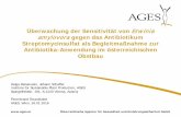 Überwachung der Sensitivität von Erwinia amylovora gegen ... · Antibiotika -Anwendung im österreichischen Obstbau . Reisenzein, 2016 2 • Überwachung der Resistenzentwicklung