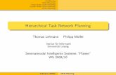 Hierarchical Task Network Planningstinfmoeller/htn_folien.pdf · Einführung STNPlanning Total-OrderSTNPlanning Partial-OrderSTNPlanning HTNPlanning Hierarchical Task Network Planning