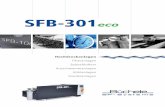 SFB-301 - sf-systeme.de · System beruhigt, wodurch sich kleinste Partikel am Wannenboden absetzen können. Die Einstellung des Hoch-drucks kann in 8 verschiedenen Druckstufen programmiert