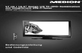 20115 LCD-TV DE Aldi N Content - cdn.medion.comcdn.medion.com/downloads/anleitungen/bda20115de.pdf · 3 Geräteübersicht LCD-TV Vorderseite und Bedienelemente Rückseite 1. Netzkabel