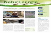 Inbetriebnahme Kraftwerk Jungbach - enalpin.deenalpin.de/enalpin/medien/newsletter/files21/newsletter-nr.1-2015.pdfDie Materi-altransporte für die Erstellung der Wasser-fassung, des