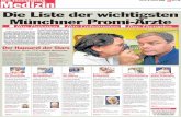 Die Liste der wichtigsten .. Münchner Promi-arzte · Dr. Reiner Benz untersucht die Augen von Thomas Fuchsberger zur Früherkennung von Diabetes-Schäden Fotos: M. Timm, dpa, ap