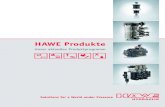 Unser aktuelles Produktprogramm - HAWE TypeMan+downloads.hawe.com/K/K177-de.pdf · © HAWE Hydraulik SE HAWE Products - 04-2017-5.1 3/299 5 Elektronik 268 Leitungsdose mit Sparschaltung