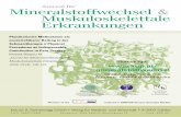 Journal für Mineralstoffwechsel & Muskuloskelettale ... · Journal für Mineralstoffwechsel & Muskuloskelettale Erkrankungen Krause & Pachernegg GmbH • Verlag für Medizin und