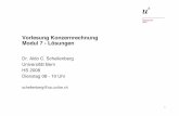 Modul 7 Loesungen - schellenberg-consulting.net · Konzernrechnung Modul 2 2 Aufgabe 1 Ausgangslage (Bilanzen) 31.12.2008 Aktiven Passiven Aktiven Passiven diverse Aktiven 300 240