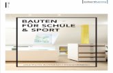 BAUTEN FüR SchUlE & SpoRT - eckertharms.de · interior deSign chinA (themA: germAn code), 11/2010 BAumeiSter, 03/2011 tAg der Architektur 2011, heinlr And-PfAlz – nominierung Grundriss