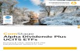 Com Alpha Dividende Plus UCITS ETFs - ideasTV - Startseite · Erstmalig in Deutschland bietet das Konzept der ComStage Alpha Dividenden ETFs eine aktive Absicherungsstrategie, um