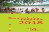 Sommererien- fprogramm 2018 · 3 Vorwort Liebe Mitbürgerinnen und Mitbürger, liebe Kinder und Jugendliche, das Sommerferienprogramm der Stadt Kaiserslautern steht in den Startlöchern.