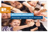 BDA Broschuere Inklusion - arbeitgeber.defile/Bildung... · preis fÜr deutschlands inklusive unternehmen Dass Menschen mit Behinderung einen selbstverständlichen Platz in der Wirtschaft