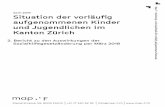 April 2019 Situation der vorläug aufgenommenen Kinder und ...map-f.ch/wp-content/uploads/2019/04/Bericht-map-F_Kinder-und-Jugendliche-2.pdf · Stimmberechtigten im Kanton Zürich,