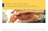 Sieh, was ich kann! - Startseite | Stadt Paderborn · von Kindern zu schaffen, damit diese ihre Per-sönlichkeit und Fähigkeiten optimal entfalten können. Mit dem Projekt „Kind