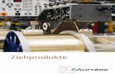 Ziehprodukte - Aurubis Stolberg · materi l e Kathoden Produkte Gießwalz-draht Specialty Wire/ Proﬁldrähte Ziehprodukte Strangguss formate Schwefel- Eisensilikat säure Bänder