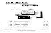 D-75015 Bretten MULTIPLEX · Bedienungsanleitung 2,4 GHz HF-Modul HFM3 M-LINK Seite 4 Bedienungsanleitung 2,4 GHz HF-Modul HFM3 M-LINK # 82 5511 (09-08-19/MIWA) • Irrtum und Änderung