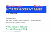 Physiologie Risiko HYPOPHOSPATÄMIE - ake-nutrition.at filePhysiologie Risiko HYPOPHOSPATÄMIE Therapie M.Hiesmayr Abt. Herz-Thorax-Gefäßanästhesie & Intensivmedizin Medizinische