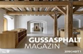 MAGAZIN - download.gussasphalt.dedownload.gussasphalt.de/magazin/GUSSASPHALT_MAGAZIN_2019-Heft1.pdf · Architektur AllesWirdGut Architektur ZT GmbH, Wien / München office@awg.at