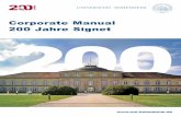 Corporate Manual 200 Jahre Signet - uni-hohenheim.de · Diese Signetvariante wird ausschließlich dann verwendet, wenn das allgemeine Logo der Universität Hohenheim auch mit auf