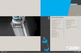 Pneumatik-Zylinder - Katalog MADER KOMPAKT · Passende Pneumatik-Artikel finden Sie im Online-Shop auf . Technische Daten Funktionsweise einfachwirkend Kolbendurchmesser 8 – 63