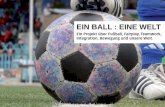 Heft Ein Ball eine Welt - uni-erfurt.de · Lukas Hollnagel, Student der Universität Erfurt. 8 PILOTPHASE Anfang 2011 begann das Training für unser Projekt „Ein Ball : Eine Welt“.