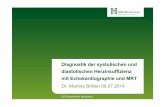 Dr. Martina Britten 09.07 - herz-focus.org · DKD Helios-Klinik Wiesbaden Diagnostik der systolischen und diastolischen Herzinsuffizienz mit Echokardiographie und MRT Dr. Martina