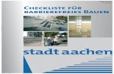 Checkliste Barrierefreies Bauen - vdk.de · gen, Kreis Recklinghausen, Stadt Remscheid, Stadt Rheine, Reihn-Erft-Kreis, Rhein-Sieg-Kreis, Rheinisch-Bergischer Kreis, Stadt Siegen,