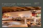 heimat-lodges - RELAX Guide Hotelbewertungen · Ist der SERVICE in der Heimat-Lodge wie im Romantik Hotel? Der Luxus unserer Heimat-Lodges liegt in der Einfachheit der Materialität,