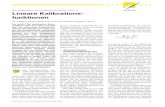 Lineare Kalibrations- funktionen - analytik.news · CLB Chemie in Labor und Biotechnik, 53. Jahrgang, Heft 1/2002 9 grenze. Dennoch behandeln die be-stehenden Normen beide verwandten