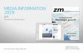 MEDIA INFORMATION 2019 - aerzteverlag-media.de · DP AG Postvertriebsstück – Entgelt bezahlt – 7443 – Heft 09/2017 Deutscher Ärzte-Verlag GmbH – Postfach 40 02 65 – 50832
