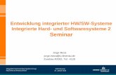Entwicklung integrierter HW/SW-Systeme Integrierte Hard ... · PDF file– Was sind die Vor - und Nachteile von Hill Climbing? • Wie funktionieren genetische Algorithmen? – Welche