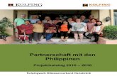 Partnerschaft mit den Philippinen - kolping-os.de · bands Osnabrück, Mitgliedsspenden von Kolping Hettstedt sowie dem Einkommen, das Kol- ping Philippinen vor Ort erwirtschaftet,