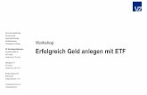 Nachlassplanung Workshop Erfolgreich Geld anlegen mit ETFae49b5b1-723d-41c7-a13b-36f... · Liquidität CHF Obligationen in CHF. Obligationen in Fremdwährungen. Aktien Schweiz. Rendite.