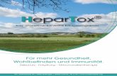 Für mehr Gesundheit, Wohlbeﬁnden und Immunität.ifu-wolfhagen.de/wp-content/uploads/2017/11/hepartox-deutsch-2017.pdf · Umweltfaktoren werden für ca. zwei Drittel aller Krebserkrankungen
