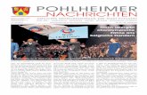 POHLHEIMER NACHRICHTEN - stadt-pohlheim.org · pohlheimer nachrichten amtliches mitteilungsorgan der stadt pohlheim dorf-gÜll · garbenteich · grÜningen · hausen · holzheim ·