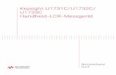 Keysight U1731C/U1732C/ U1733C Handheld-LCR-Messgerätliterature.cdn.keysight.com/litweb/pdf/U1731-90078.pdf · Keysight U1731C/U1732C/U1733C Benutzerhandbuch 3 Sicherheitssymbole