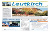 Nr. 20 – 15. Oktober 2008 Leutkirch Menschen, Vereine ... · bung war für ihn die Chance, als Elektro-techniker im Schichtbetrieb anzufangen. Dort ist er seit dem Jahr 2000. Seit