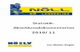 NOE LL Abschluss 2010 11 - noeeishockey.at · Statistik-Abschlussdokumentation NÖ Landesliga 2010/11 Seite 5 Tabelle nach dem Grunddurchgang RangTeam GP W T L OW OL GF:GA Pts.