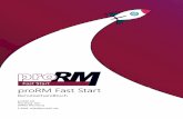 Fast Start proRM Fast Start - gallery.azure.com · 4 Fast Start Seite 1. Einleitung Dieses Handbuch beschreibt die Funktionen von proRM Fast Start, eine Lösung für Microsoft Dynamics