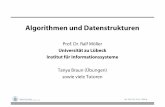 Algorithmen und Datenstrukturen - ifis.uni-luebeck.demoeller/Lectures/SoSe-18/AuD/01-Einfuehrung.pdf · ist Voraussetzung, um an dem Modul Algorithmen und Datenstrukturen teilnehmen