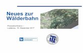 Neues zur Wälderbahn · • BRETZKE, Wolf-Rüdiger / Karim BARKOWI (2010): Nachhaltige Logistik. Antworten auf eine globale Herausforderung. Berlin - Antworten auf eine globale Herausforderung.